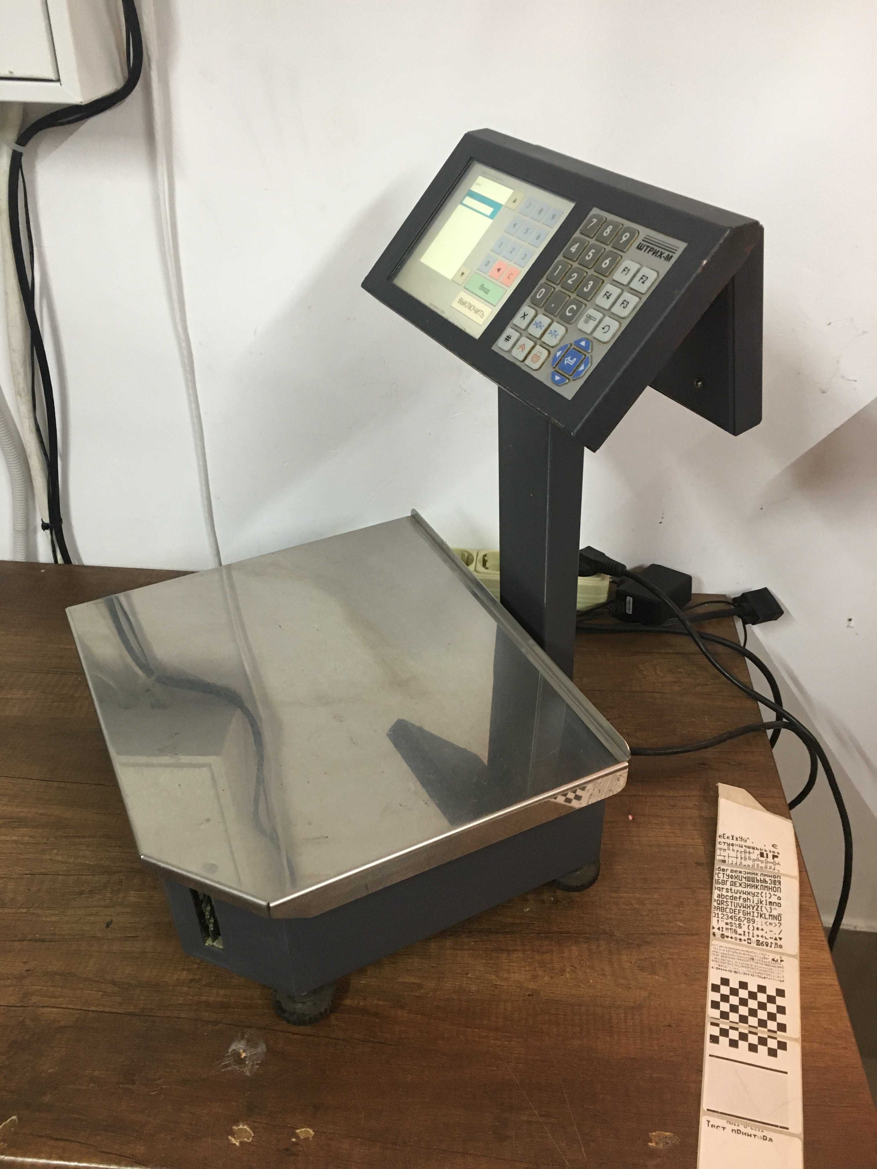 Ваги з друком етикетки  ШТРИХ-PC200 CE