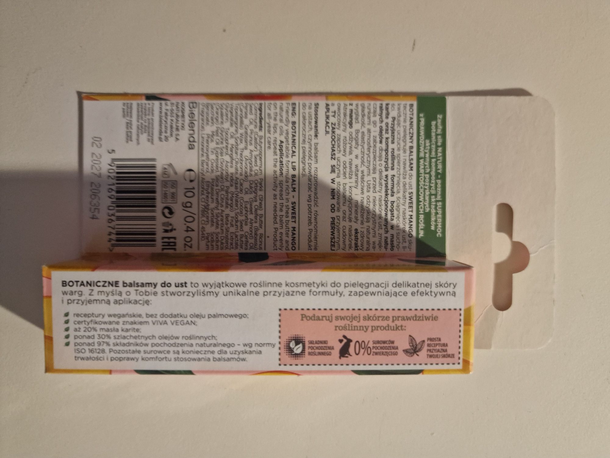 Balsam do ust botaniczny Bielenda