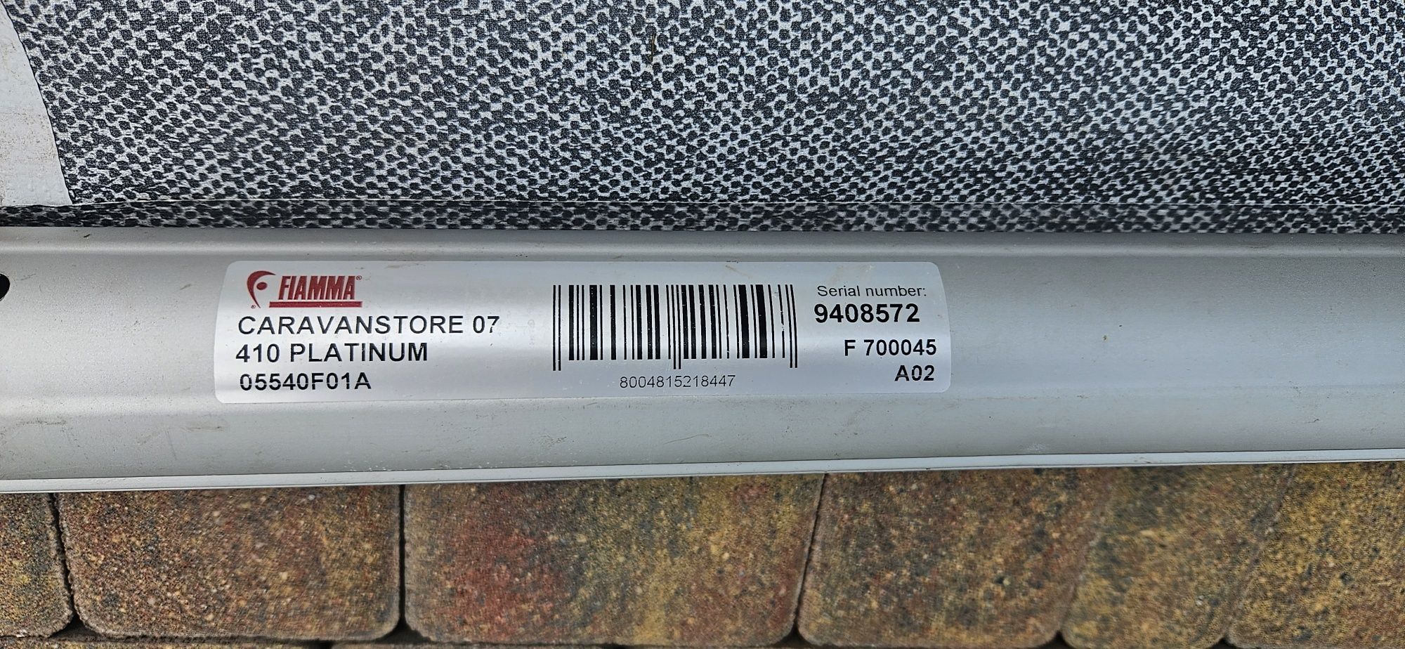 Markiza workowa Fiamma 410