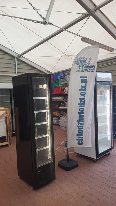 Lodówka SLIM 45cm witryna chłodnicza do napoje nabiał piwo CHŁODZIARKA