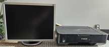 Monitor Samsung plus drukarka Canona