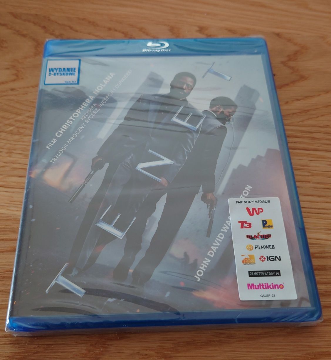 Tenet Blu-Ray Nolan PL wersja polska 2 x BD folia