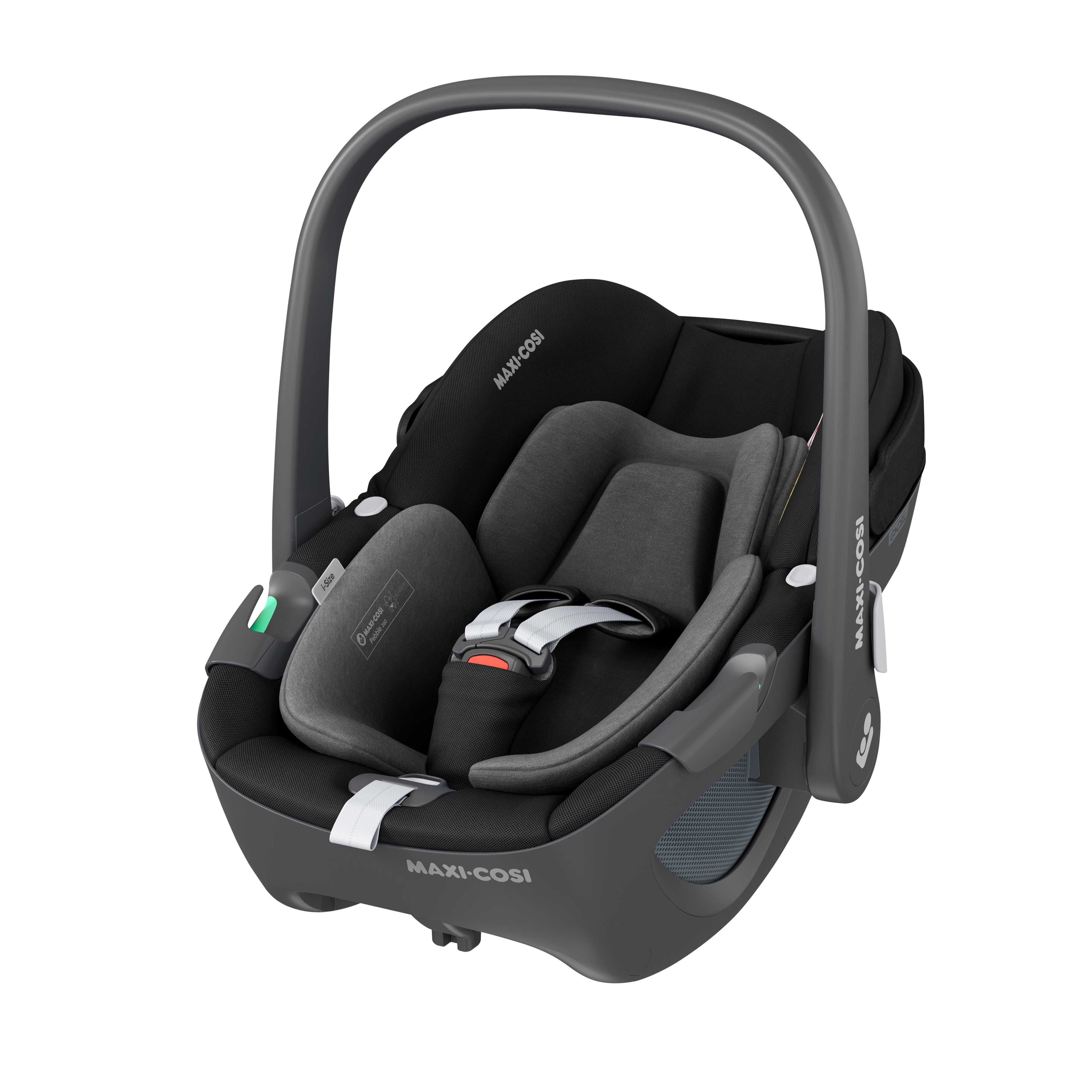 Maxi-Cosi Zestaw Black Pebble 360 + Pearl 360 + Baza FamilyFix 360