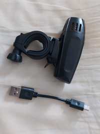 Lampka do hulajnogi roweru przednia ładowanie USB oświetlenie LED IPX4