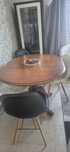 Mesa extensível com cadeiras