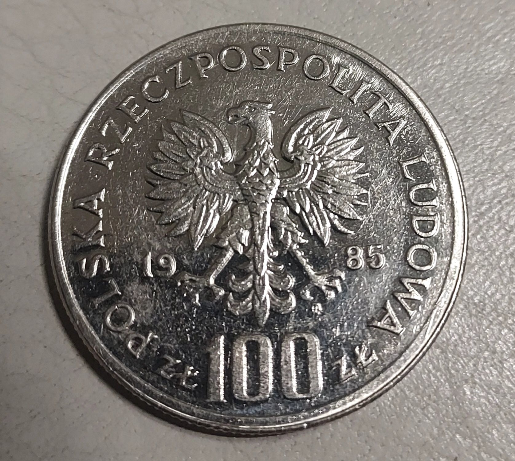 100 zł 1985 r. Centrum Zdrowia Matki Polki