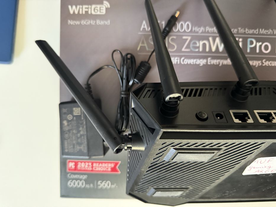 Маршрутизатор інтернет WiFi6 Asus TUF-AX6000