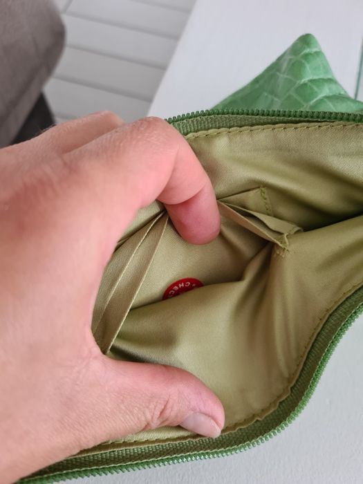 Enny włoska saszetka kosmetyczka portfel Vintage skórzany Bottega
