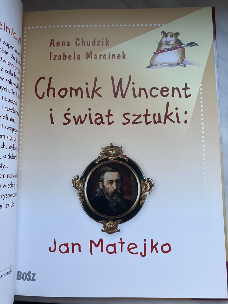 Chomik Wincent i świat sztuki