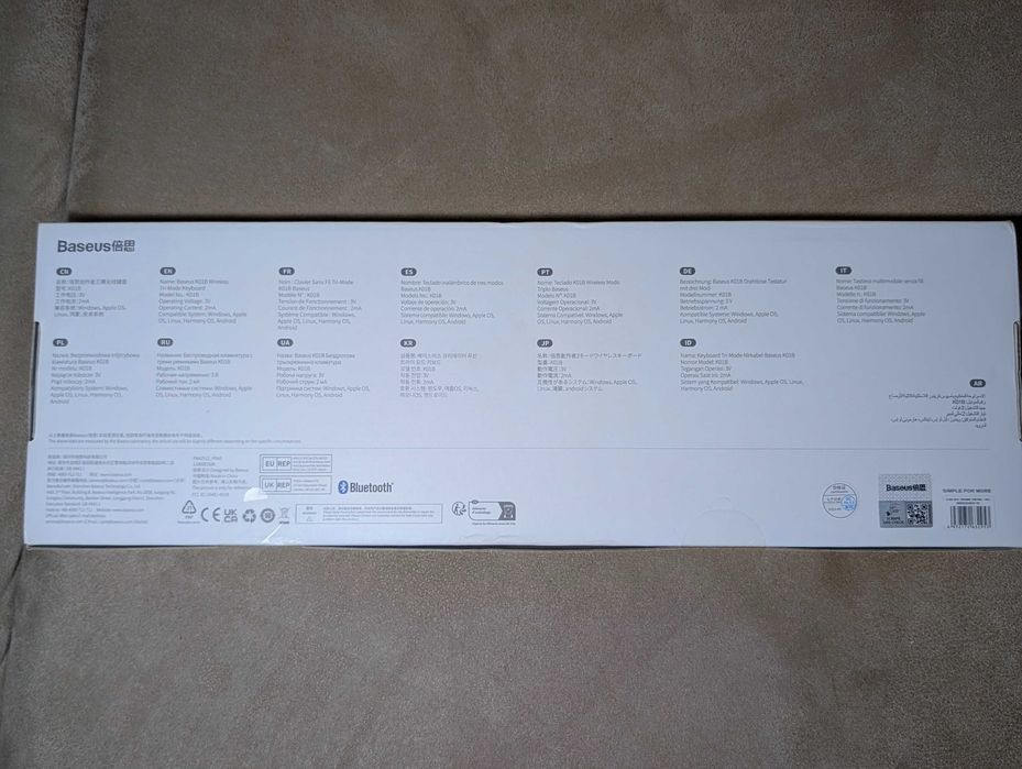 Клавиатура беспроводная Baseus K01B Wireless Tri-Mode Keyboard