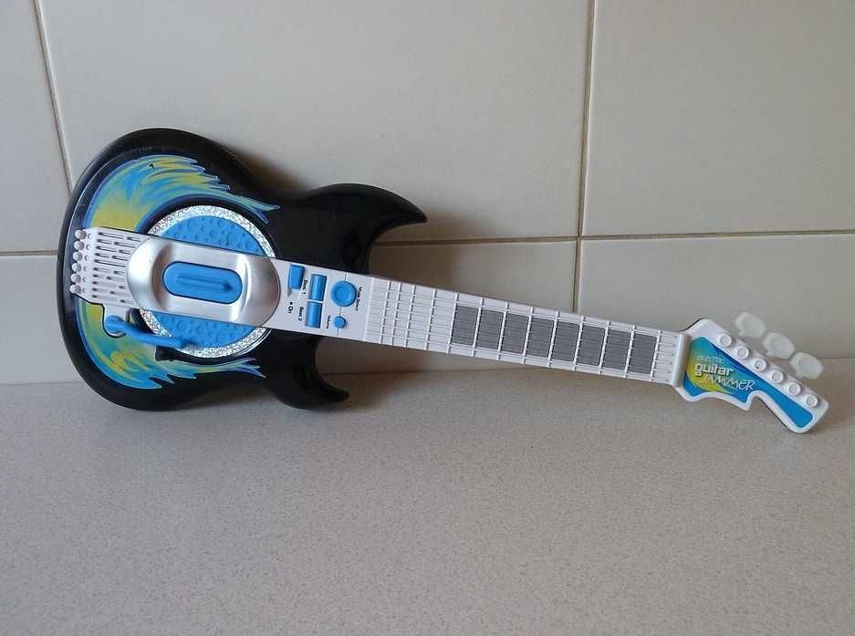 Elektryczna Gitara dla Dzieci z Efektami Dźwiękowymi i Świetlnymi.