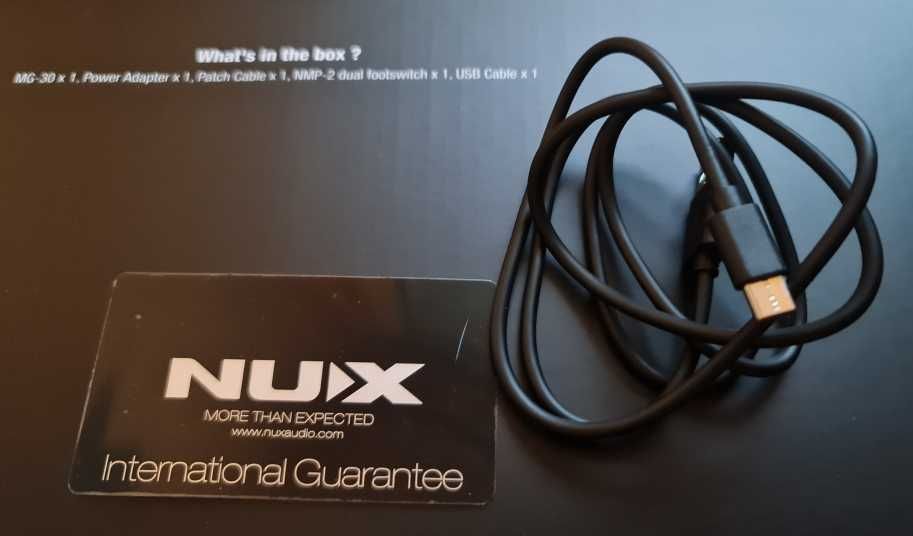 NUX MG-30 - Cyfrowy multiefekt gitarowy