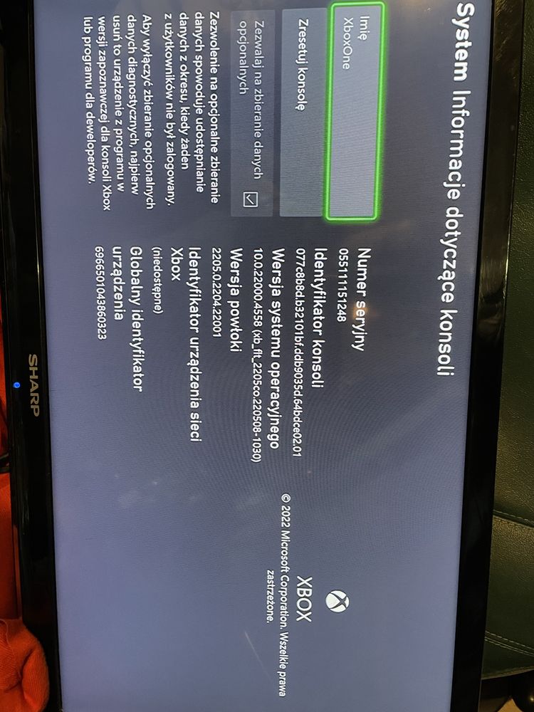 Konsola Xbox One model 1540