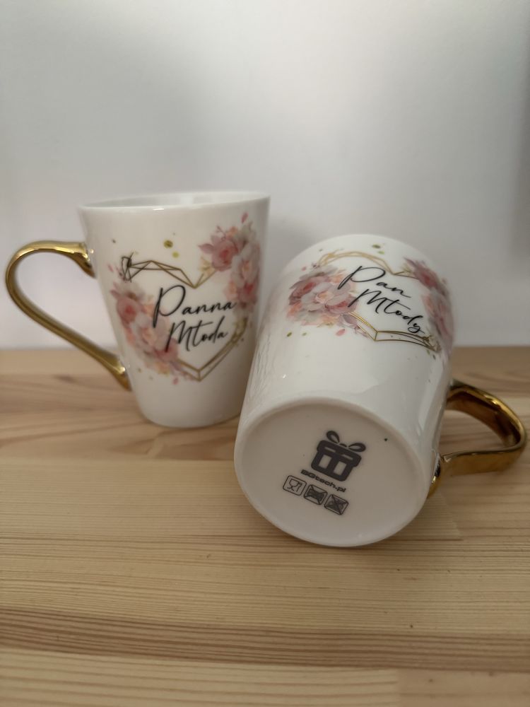 NOWE ! Kubki Pani Młoda Pan Młody
