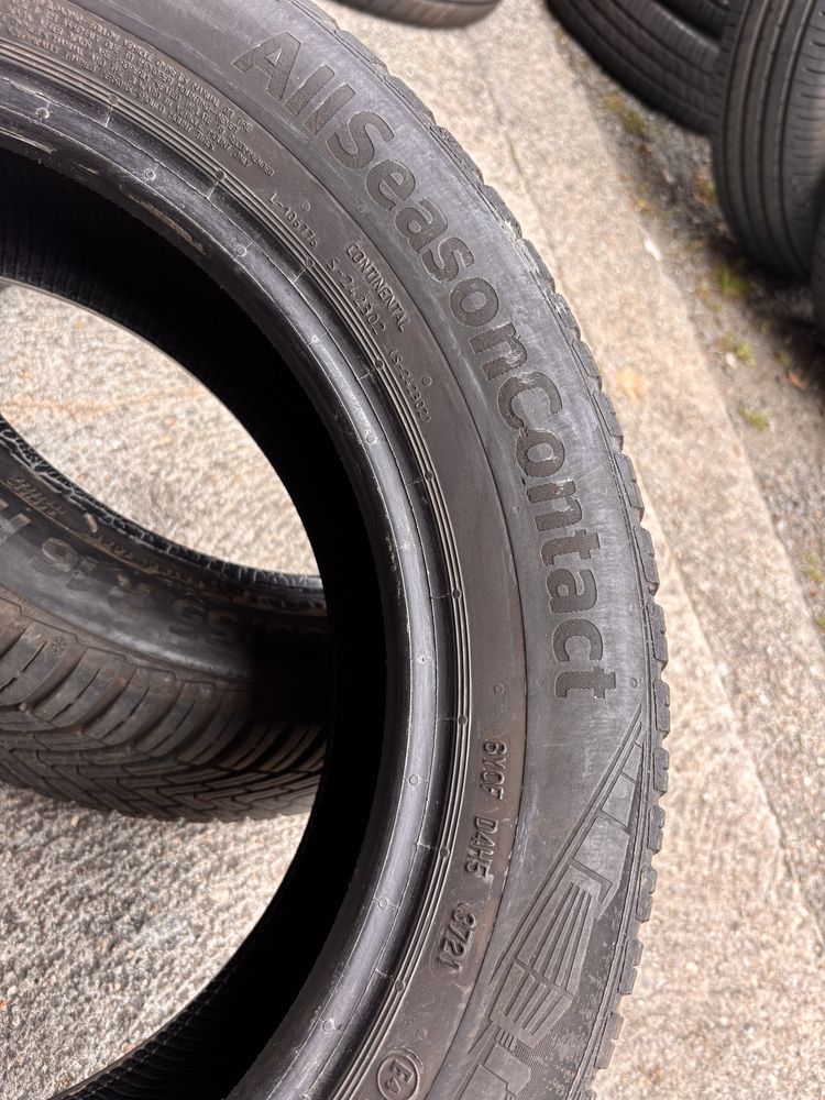 205/55/16 Continental 6,2 mm 2021r Para Opony wielosezonowe Cena za 2