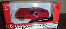 Bburago RACE + PLAY Ferrari 250 GTI RED, skala 1:43 Burago.