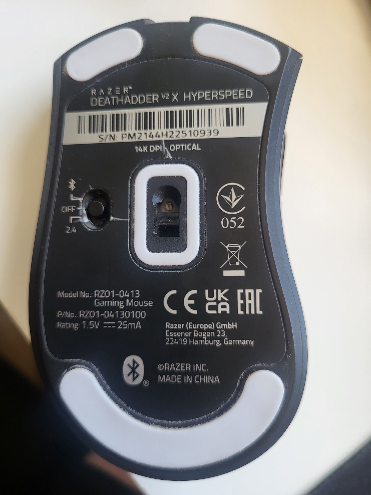 Razer Deathadder v2 hyperspeed bezprzewodowa