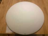 Plafon – Lampa sufitowa / ścienna - 60 cm - LUCIS CHARON, szkło, 3xE27