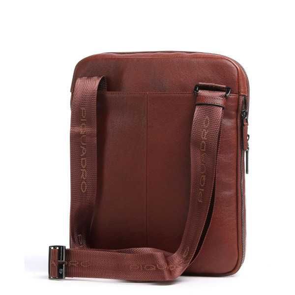 Чоловіча шкіряна сумка Piquadro BK Square Tobacco CA5085B3CU коричнева