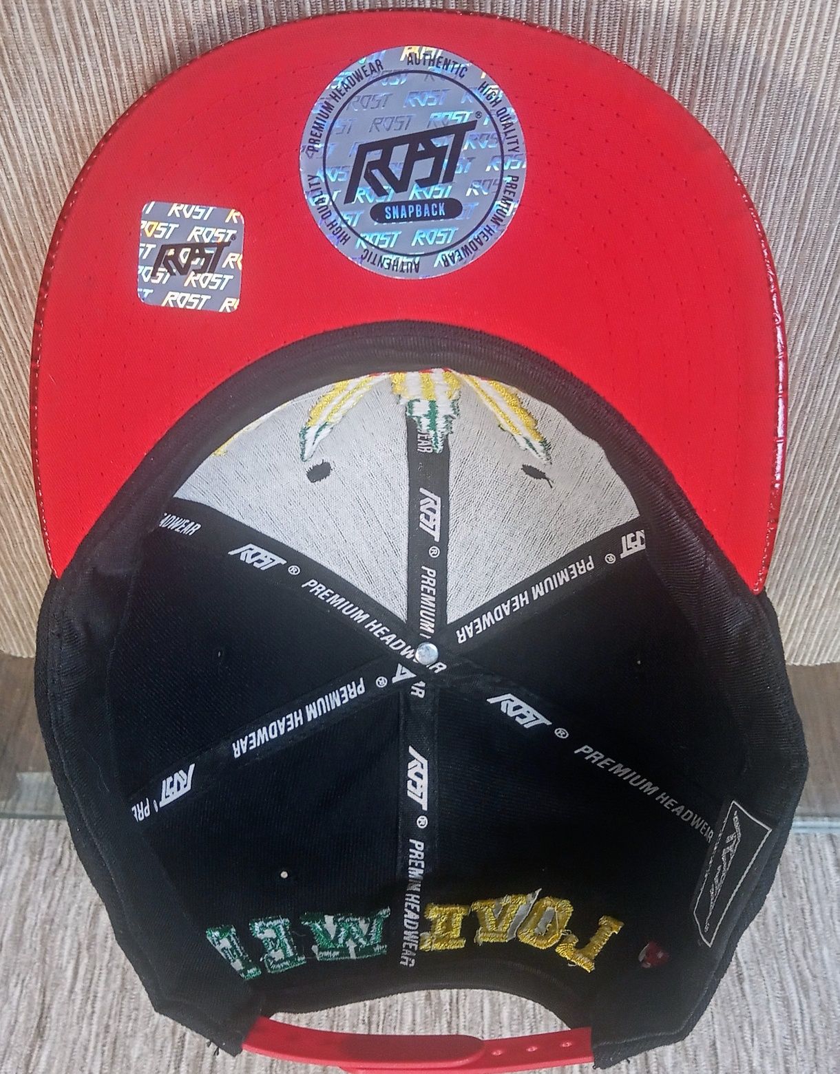 Oryginalna czapka z daszkiem bejsbolówka Snapback RDST
