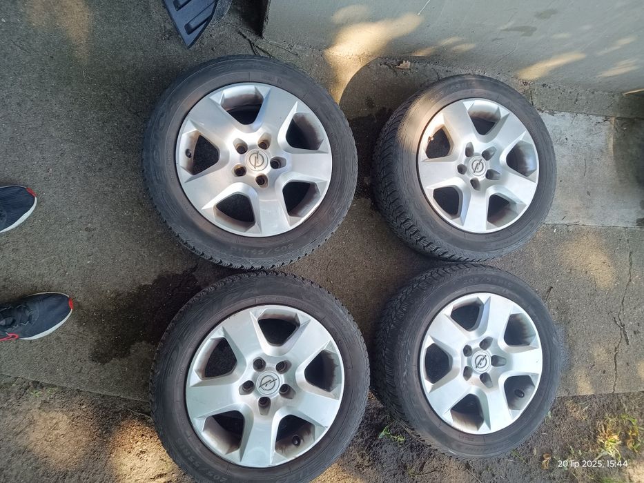 Koła 205/55 R16 do Opla opony zima 6-7 mm