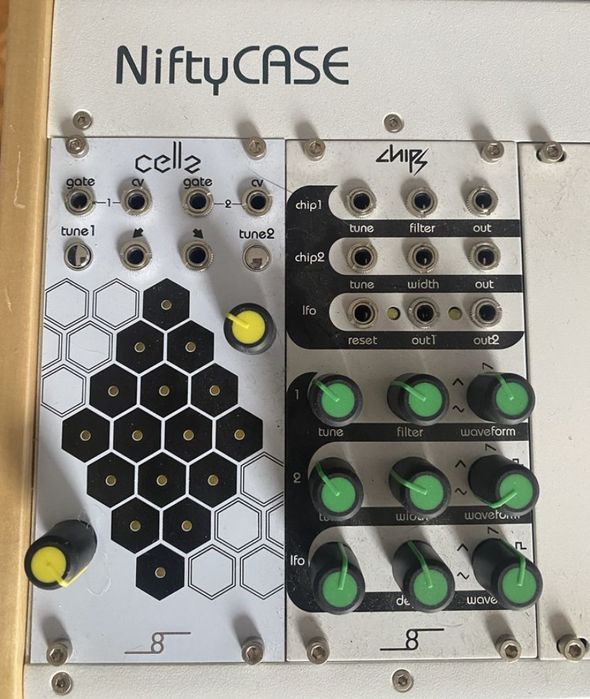Cr8audio Chipz e Cellz eurorack