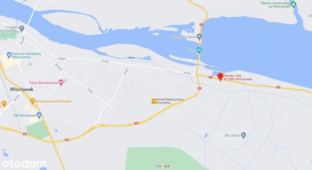Nieruchomość we Włocławku przy ul. Płockiej 164