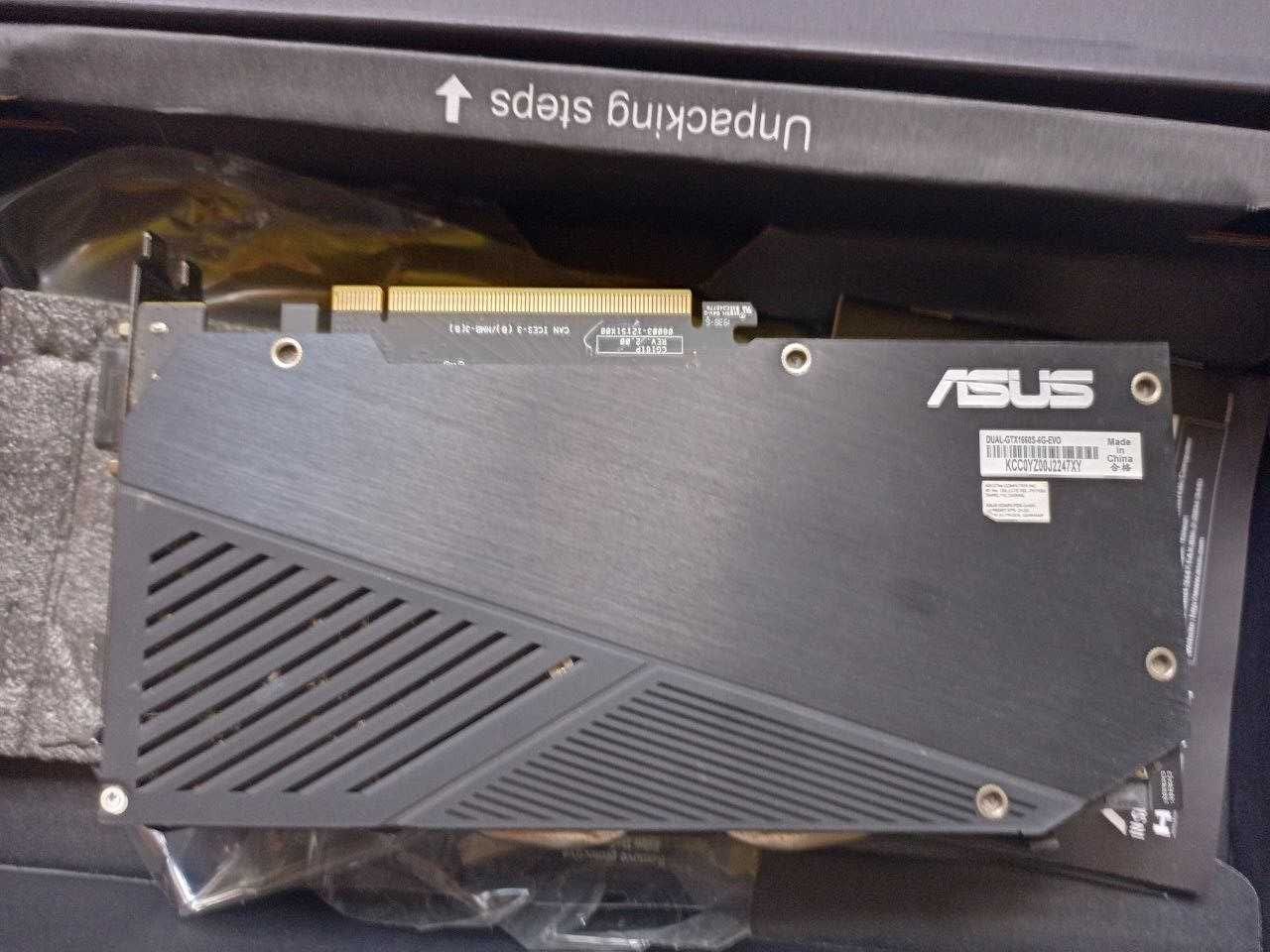 Asus GeForce GTX 1660 Super Dual EVO 6GB GDDR6