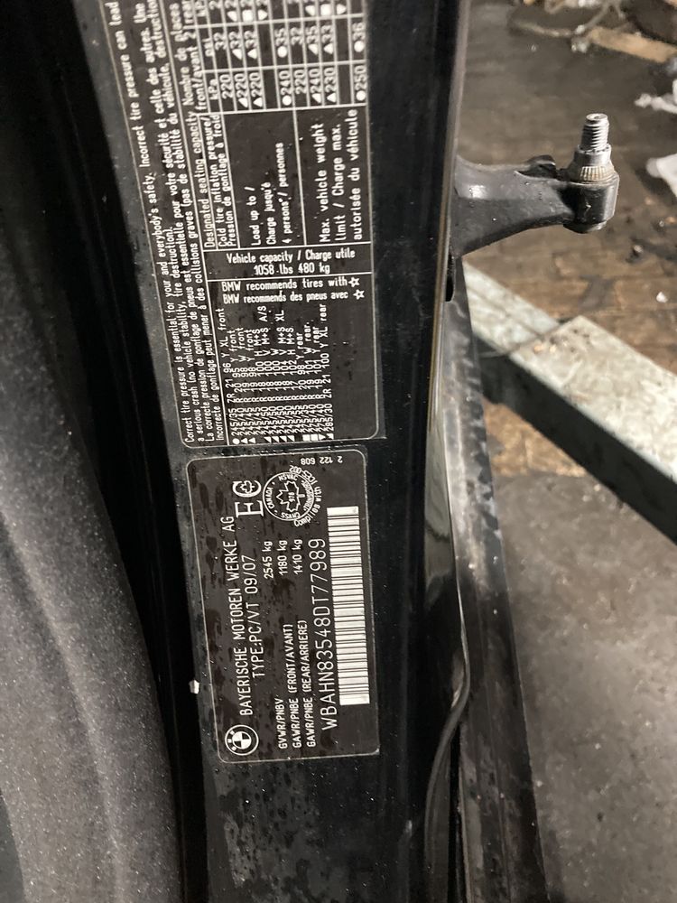 Bmw e65 e66 750i katalizator europa n62b48 nówka org po 82tyskm