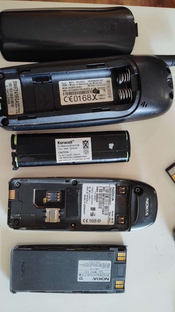 Nokia 6310i , Motorola MG1 D160, Modem do laptopa