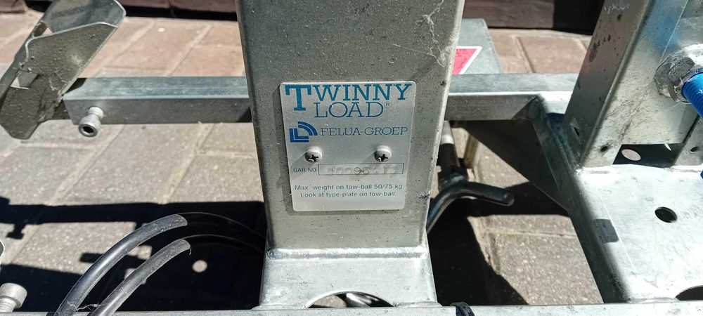 Bagażnik rowerowy na hak ..Na 2 rowery