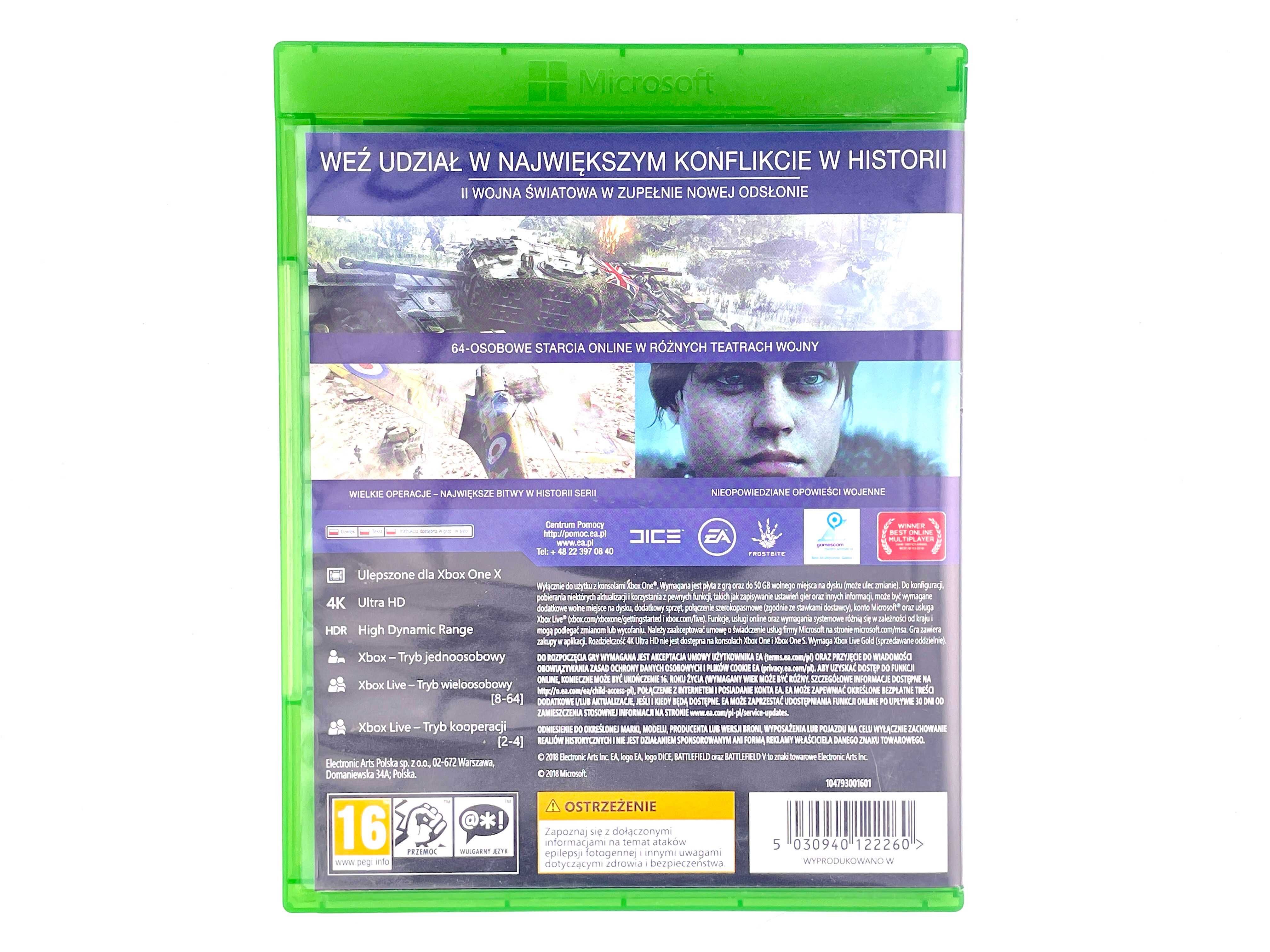 Battlefield V Xbox One/ Series X VIMAGCO.PL Bydgoszcz