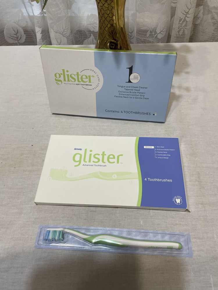 Зубна щітка, 4 шт. в упаковці, Амвей, Glister™