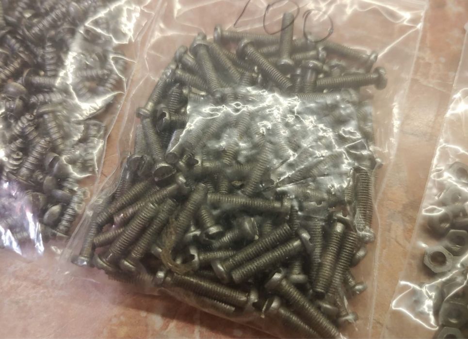 Набір крепіж  (болт/гайка/саморез) саморіз крепеж 3D друк 3Д принтер