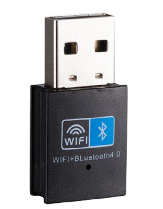 Адаптер USB 2 в 1 WiFi (2.4G) + Bluetooth 4.0 чип RTL8723BU Realtek