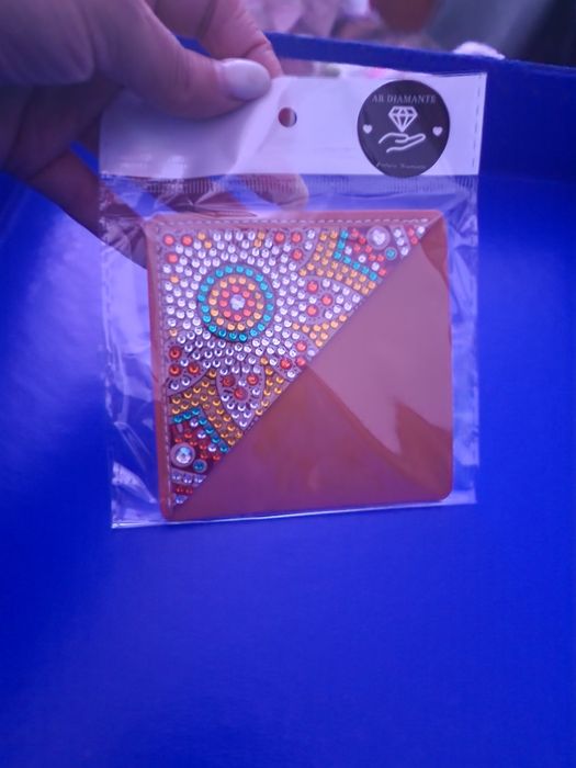 Marcador de livro em pintura diamante