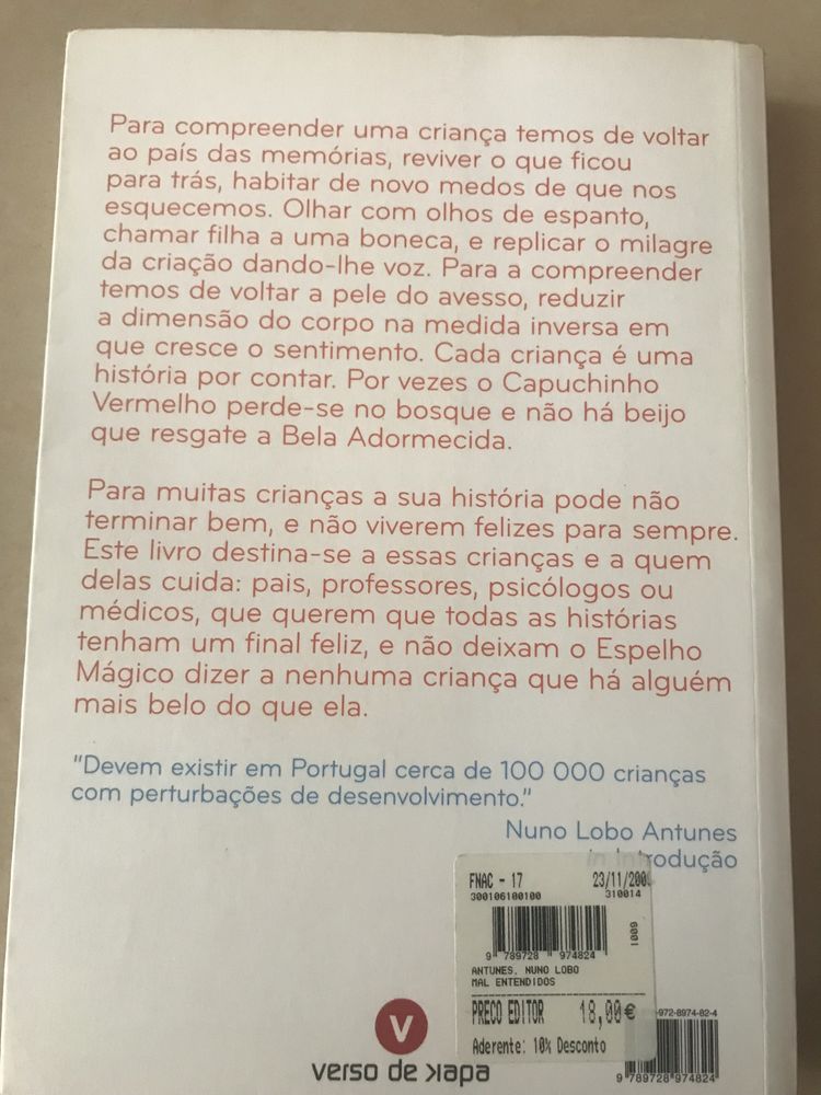 Livros  ‘Madrugada Suja’ / ‘ Mal-entendidos’