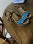Sandalias em pele n.36