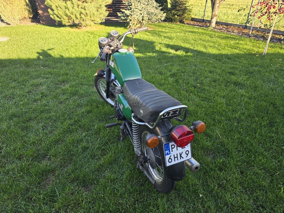 MZ etz 150 zarejestrowana