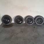 Sprzedam opny zimowe wraz felgami do forda fiesty mk7