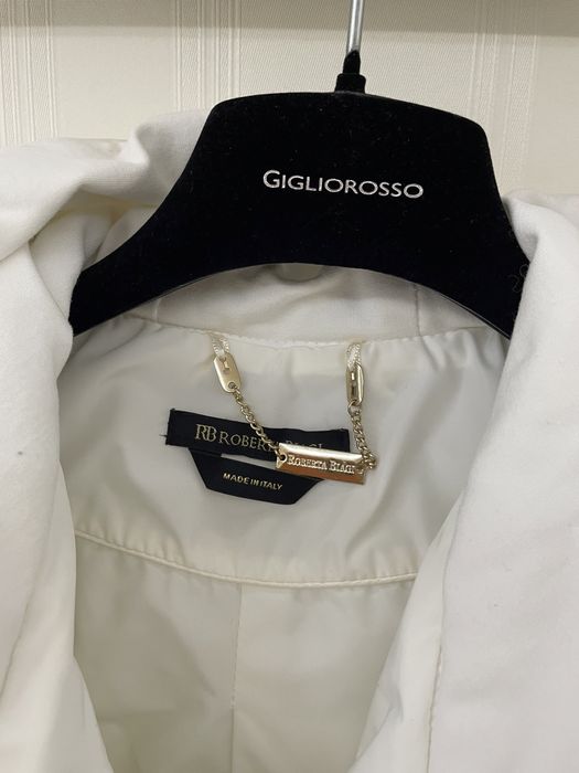 Куртка Roberta Biagi жіноча біла,розмір xs-s