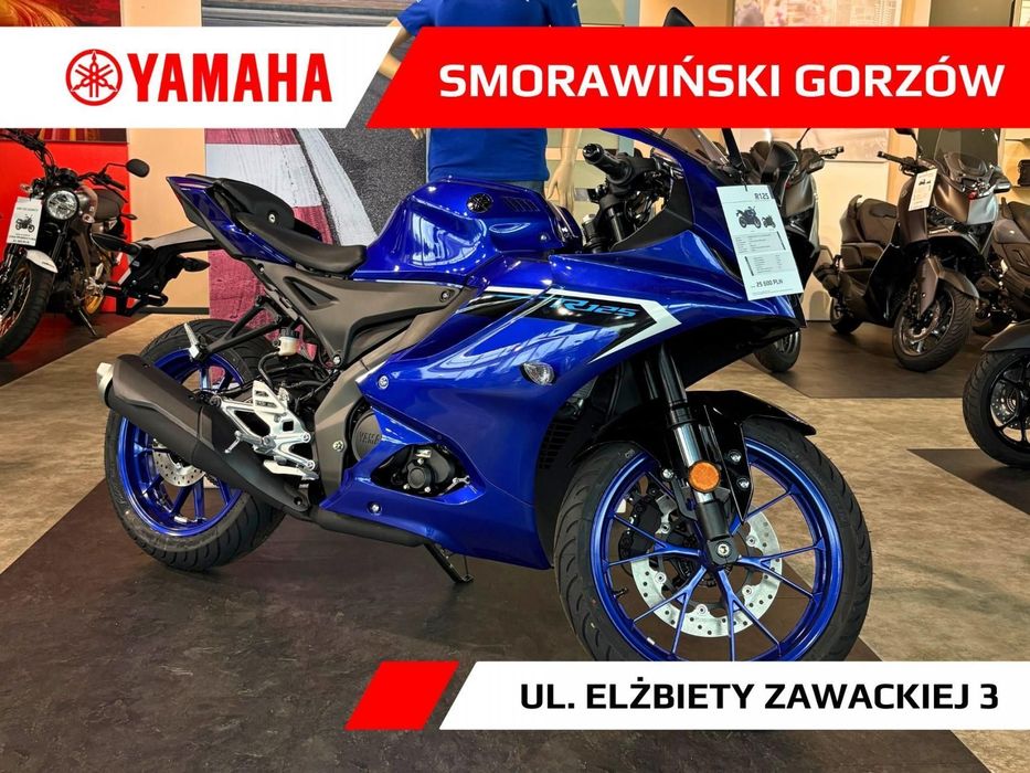 Yamaha R125 R125 model 2025, rok produkcji 2025 TRANSPORT GRATIS