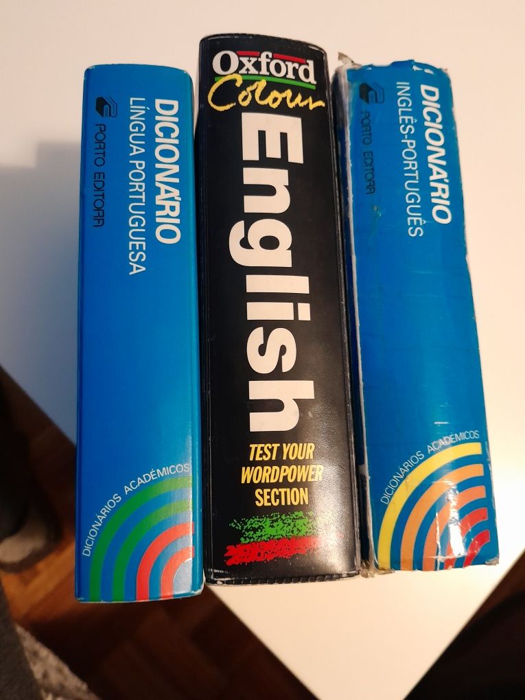 Dicionários lote 5euros todos