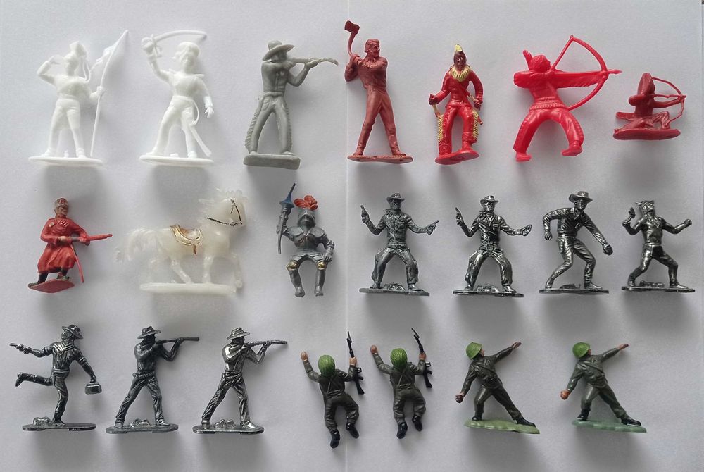 Солдатики Marx, MPC, Bullyland, Britains