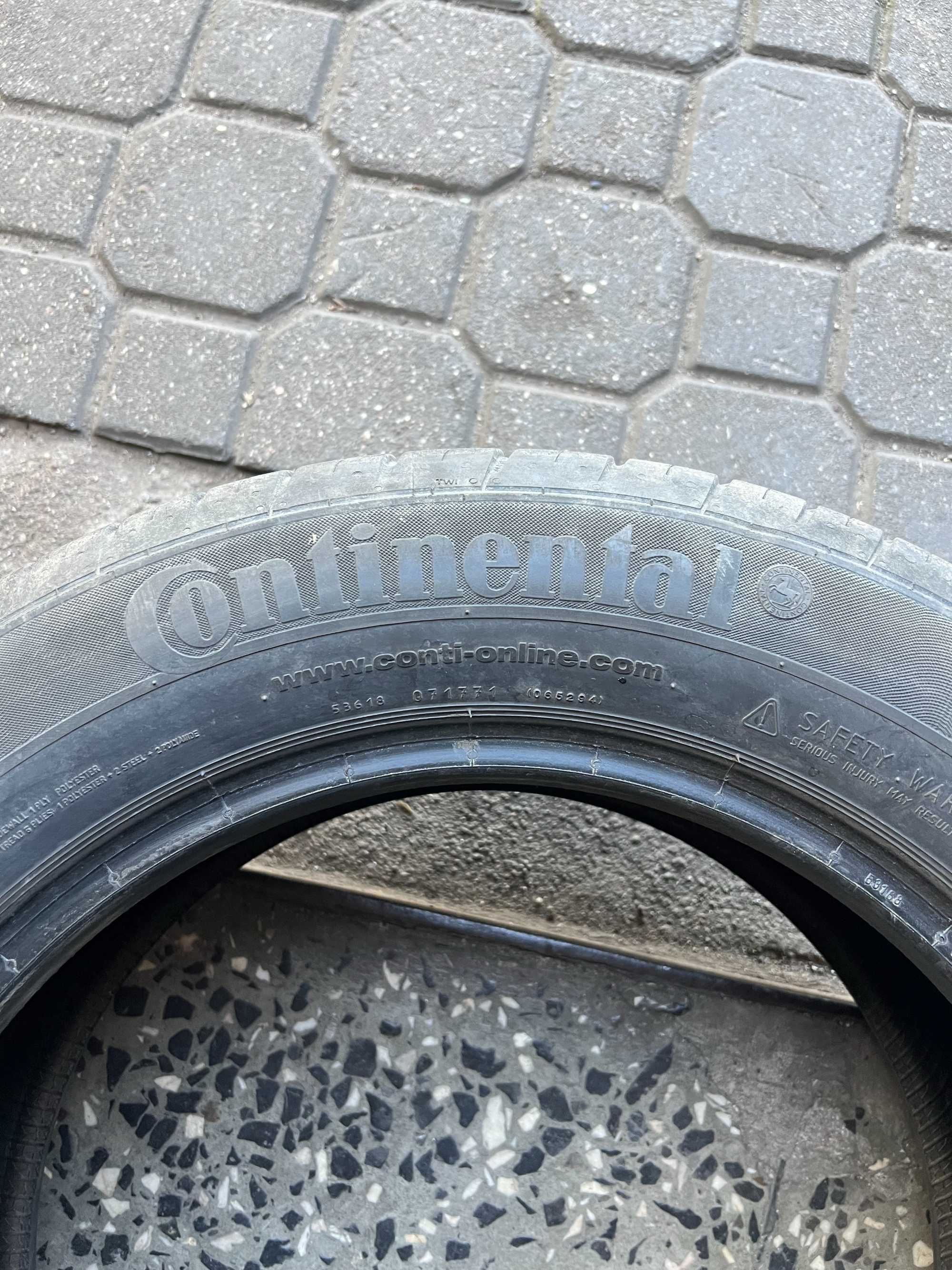 205/60r16 continental opony letnie 2szt