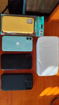 Iphone 11 - 128G + 3 capas + 2 peliculas vidro anti-spy