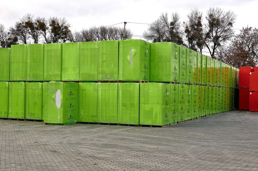 Газоблок СтоунЛайт всі розміри 1й і 2й сорт. Швидка Доставка/Вигрузка