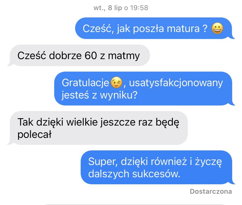 Korepetycje MATEMATYKA