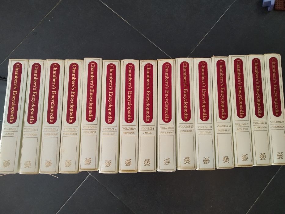 Chambers's Encyclopedia (reprint 1969) - 15 volumes