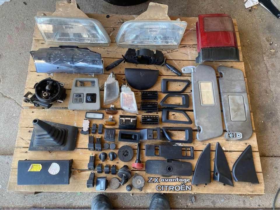 Peças Citroen ZX/BX/C5/AX quadrante, botões luzes, símbolos etc…|USADO